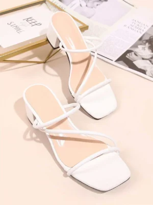 Criss Cross Chunky Sandals